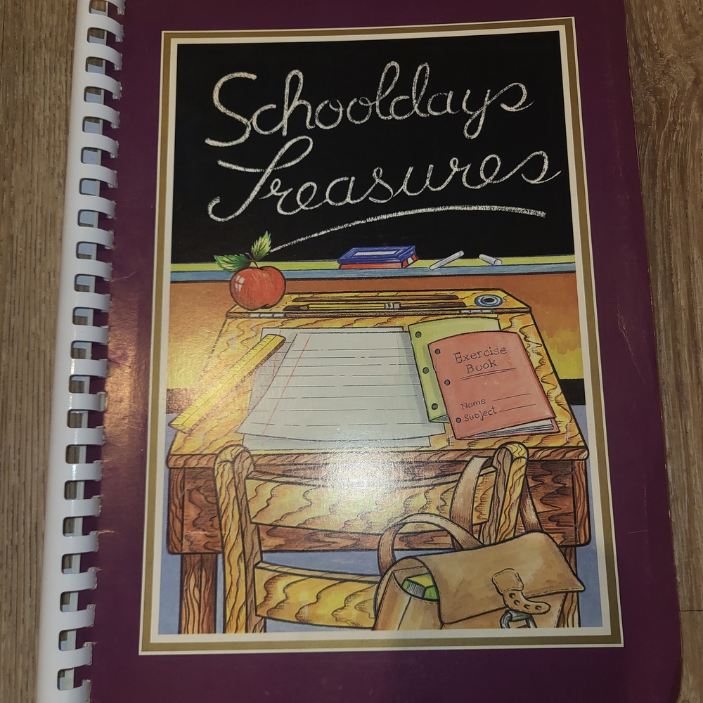 Schooldays Treasures Spiral Notebook